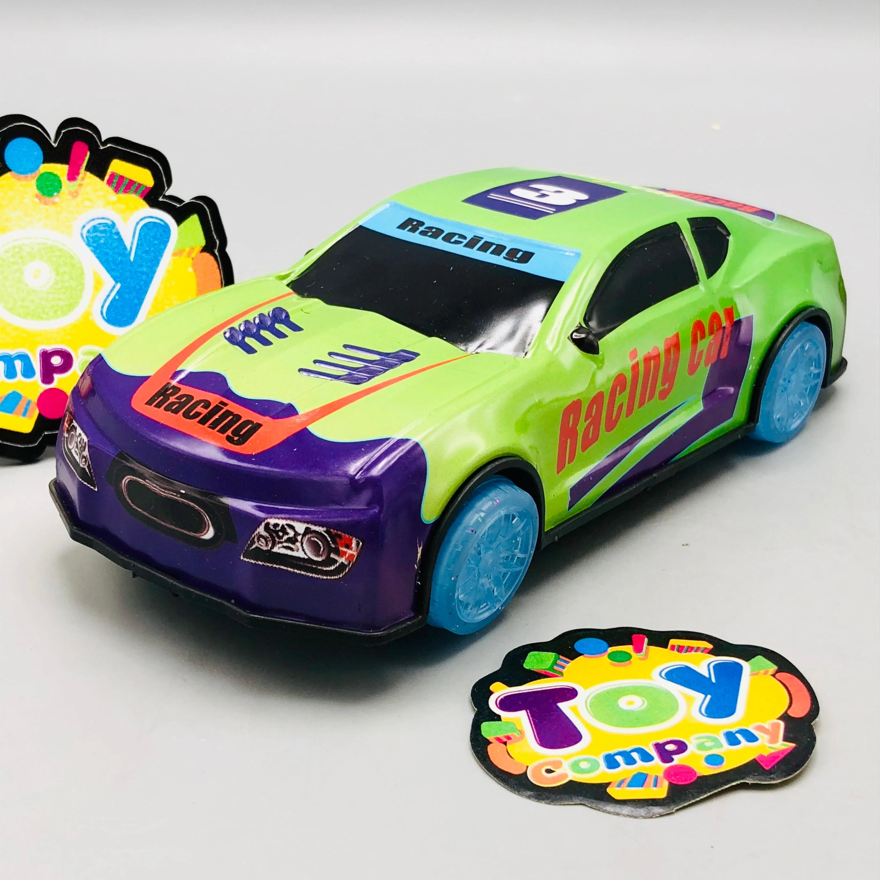 Diecast Electric Racing Car With Light & Music - 1Pc - Image 3