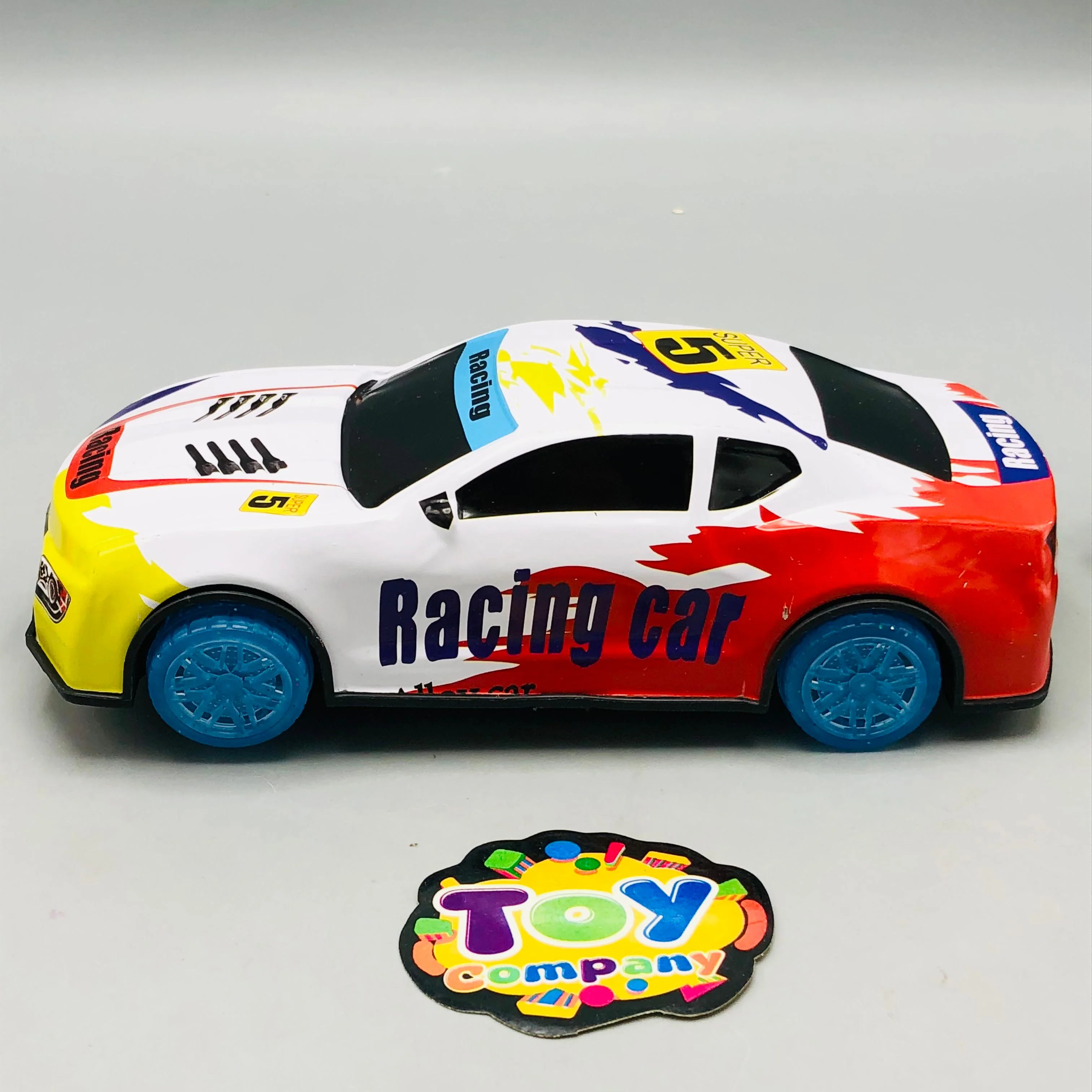 Diecast Electric Racing Car With Light & Music - 1Pc - Image 4