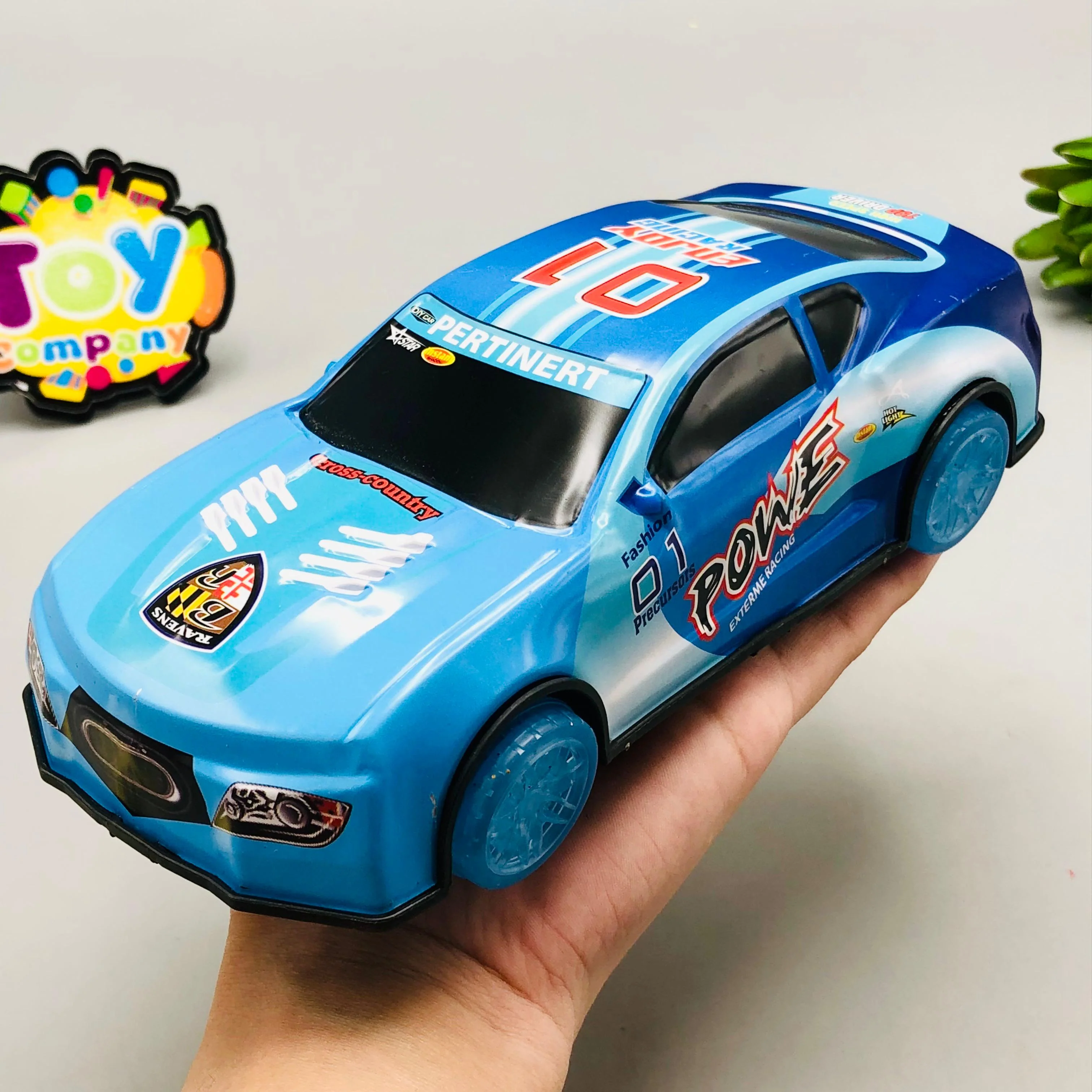 Diecast Electric Racing Car With Light & Music - 1Pc - Image 5