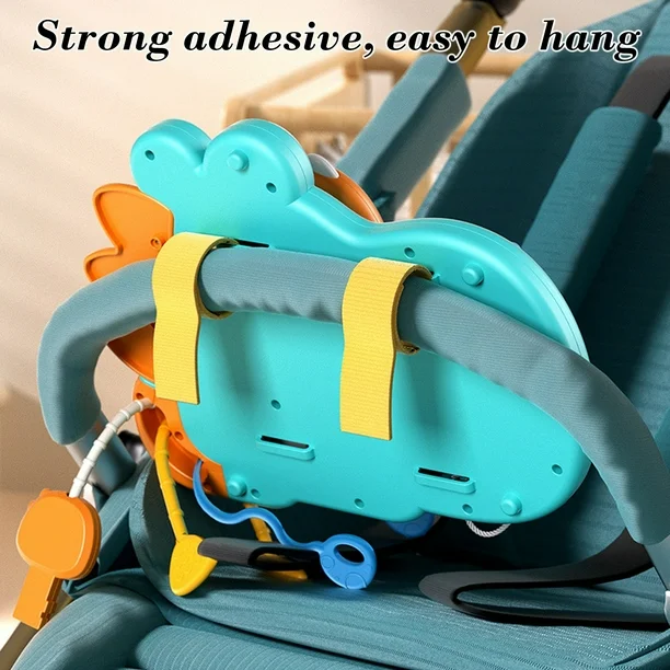 Dinosaur Themed Montessori Busy Steering Wheel - Image 5