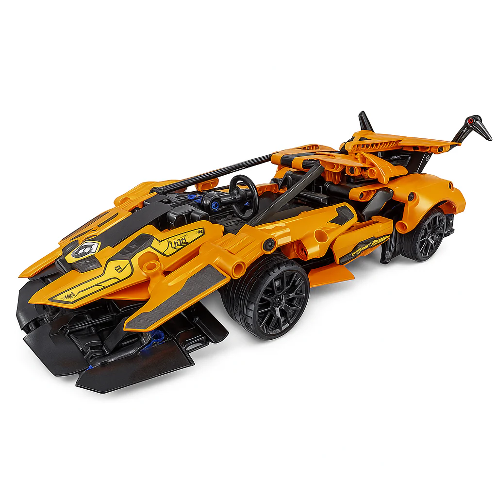 DIY 516Pcs RC 1:16 Sports Racing Building Blocks Model - Image 2