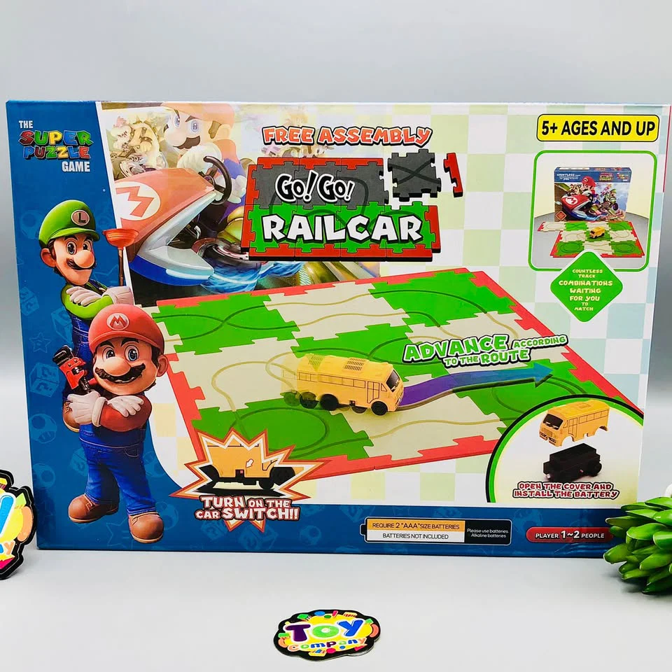 DIY Super Mario Car Track Puzzle Set - Image 8