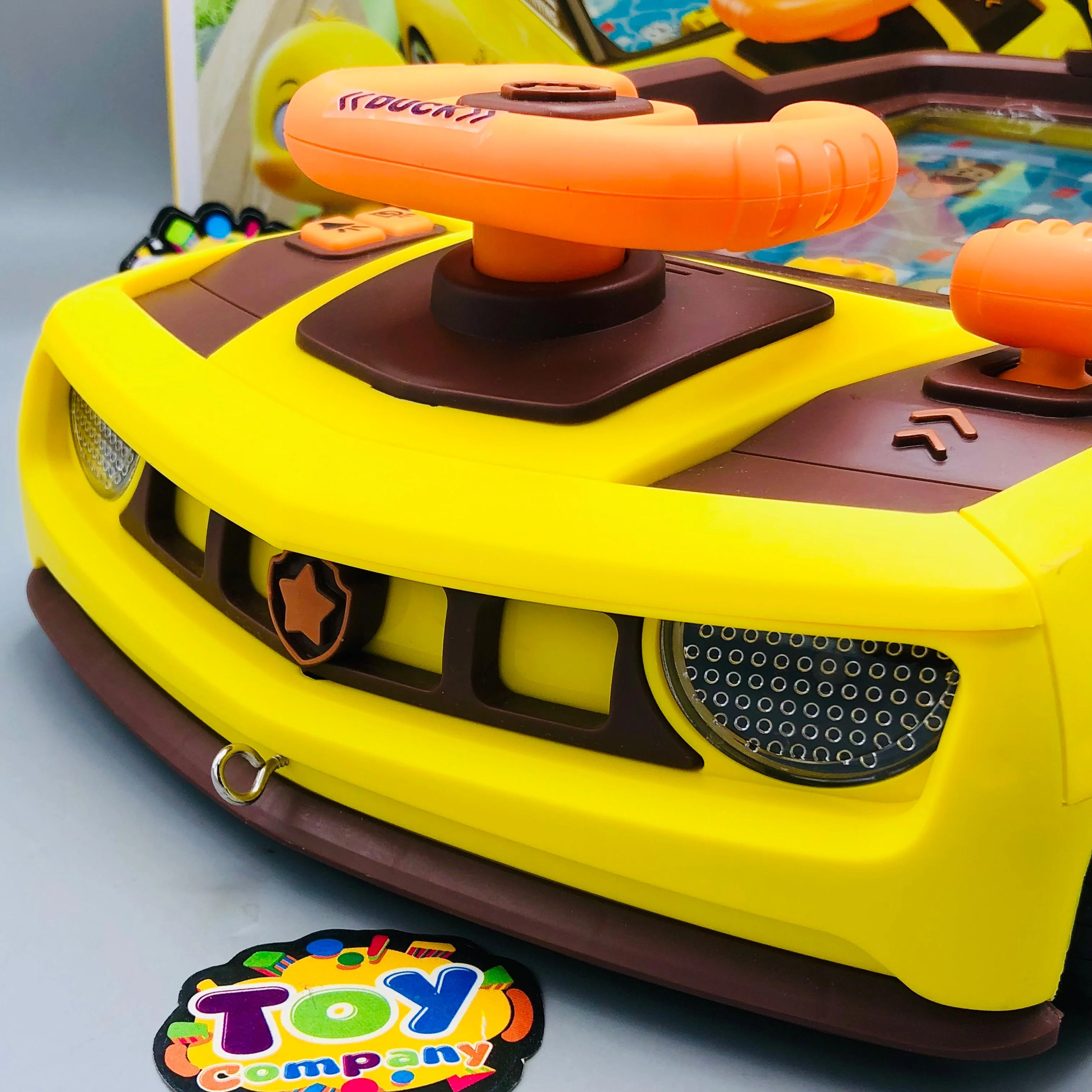 Duck Themed Car Racing Adventure Steering Wheel - Image 4