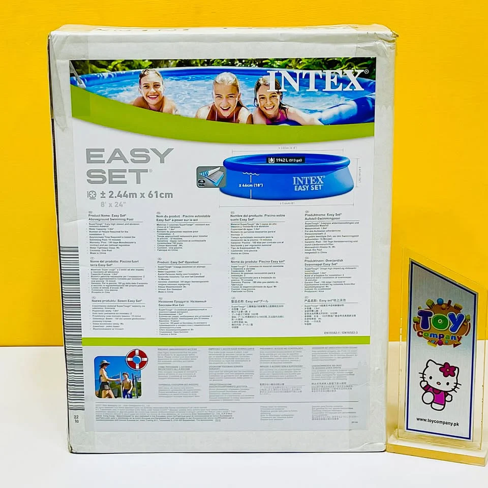 Intex Puncture Resistant Family Pool 8ft x 24in - Image 8