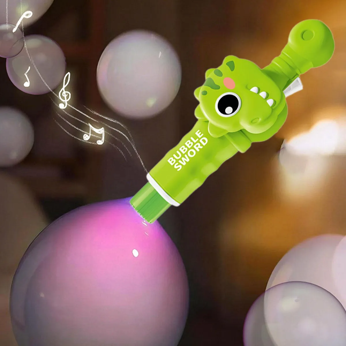 Electric Dinosaur Colorful Smoke Bubble Stick - Image 2