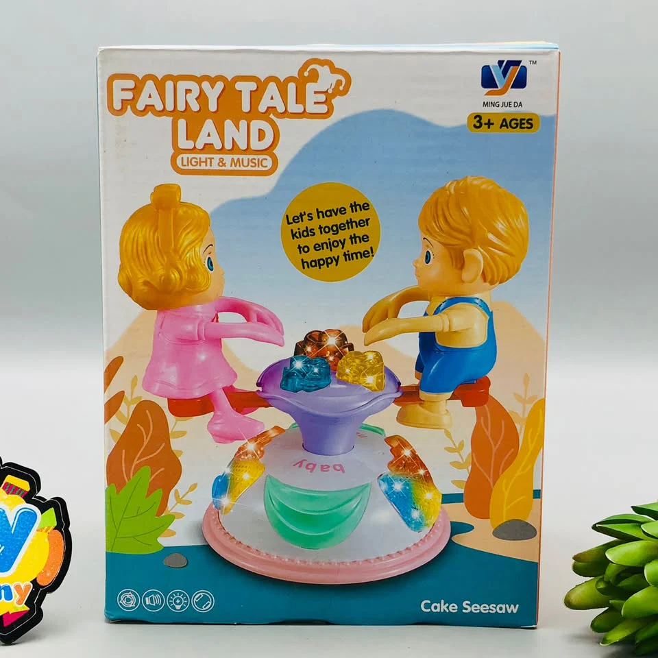 Electric Musical Fairy Tale Swing Balance Toy With Lights - Image 10