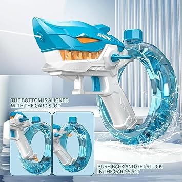 Electric Shark Continuous Water Firing Gun - Image 3
