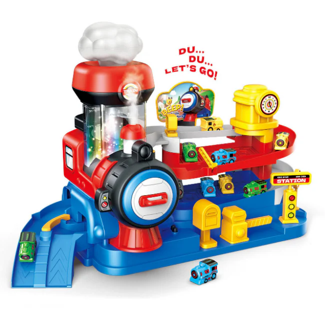 Electric Spray Train Adventure Track Set - Image 2
