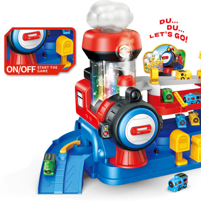 Electric Spray Train Adventure Track Set - Image 3