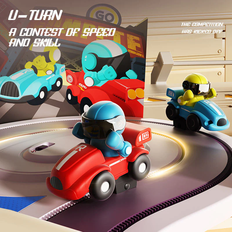 Gesture Control Two-Player Somatosensory Race Track Set - Image 2