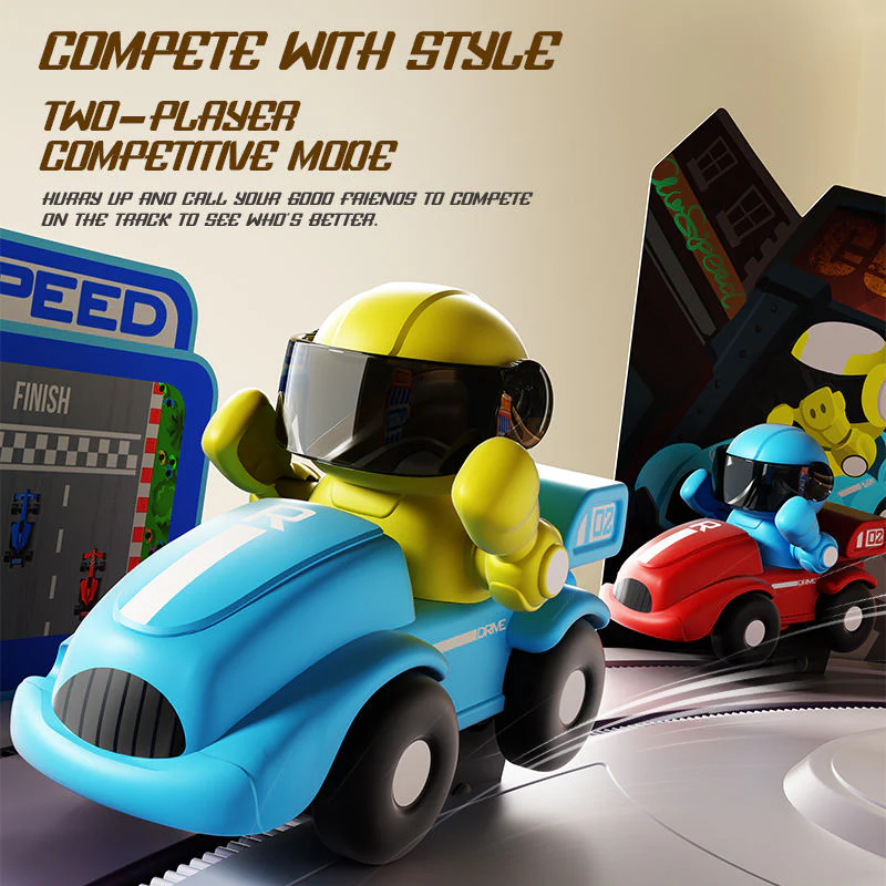 Gesture Control Two-Player Somatosensory Race Track Set - Image 3