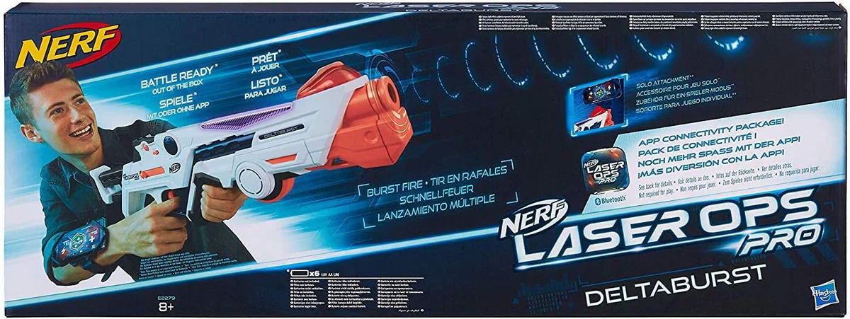 Hasbro Outdated Kids Nerf Laser OPS Pro Gun - Large - Image 5
