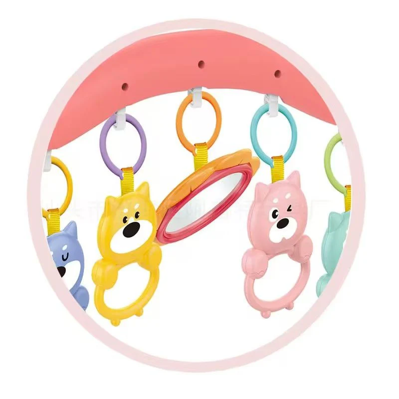 Huanger 2in1 Baby Walker & Piano Play Gym - Pink - Image 5