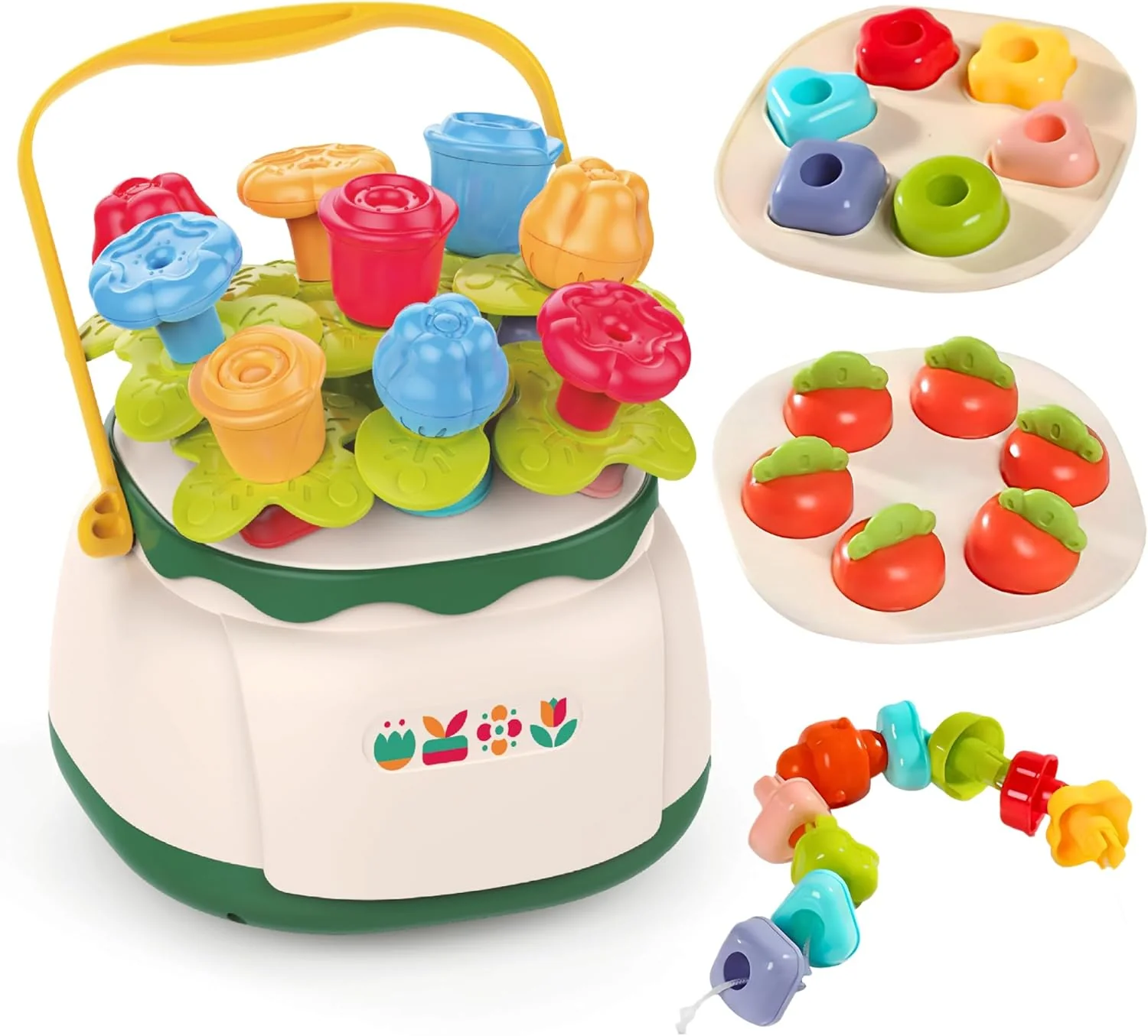 Huanger Montessori Flower Nails Bucket - Image 10