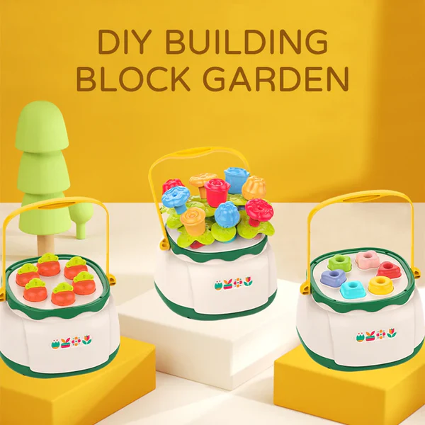 Huanger Montessori Flower Nails Bucket - Image 4