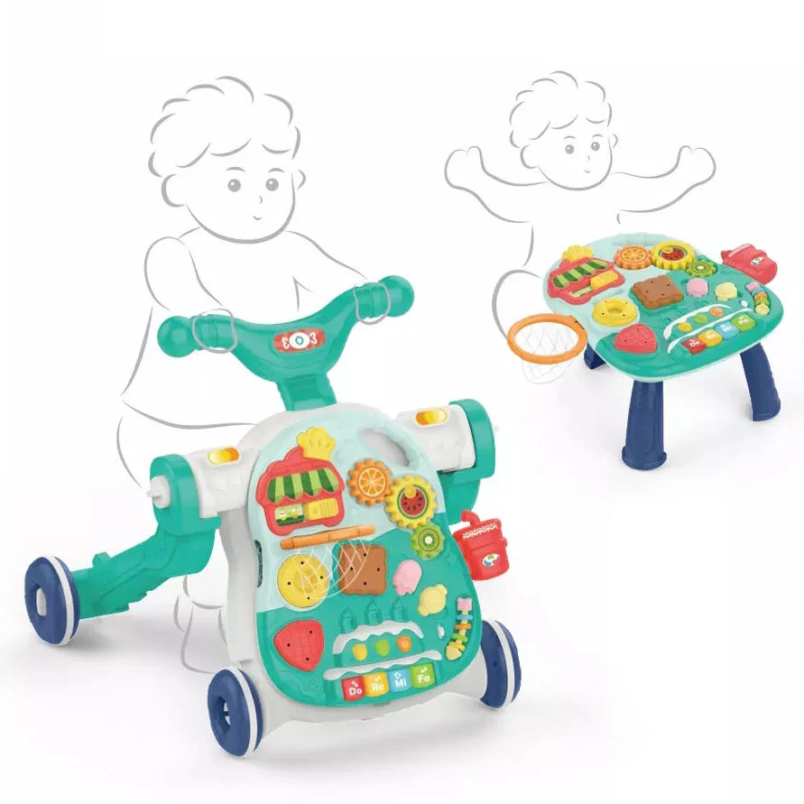 Huanger Multi-functional Baby Musical Walker & Activity Table - Image 14