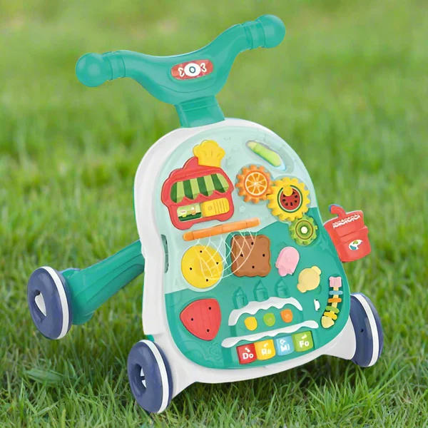 Huanger Multi-functional Baby Musical Walker & Activity Table - Image 6