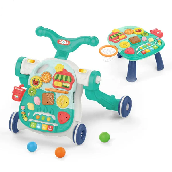 Huanger Multi-functional Baby Musical Walker & Activity Table - Image 9