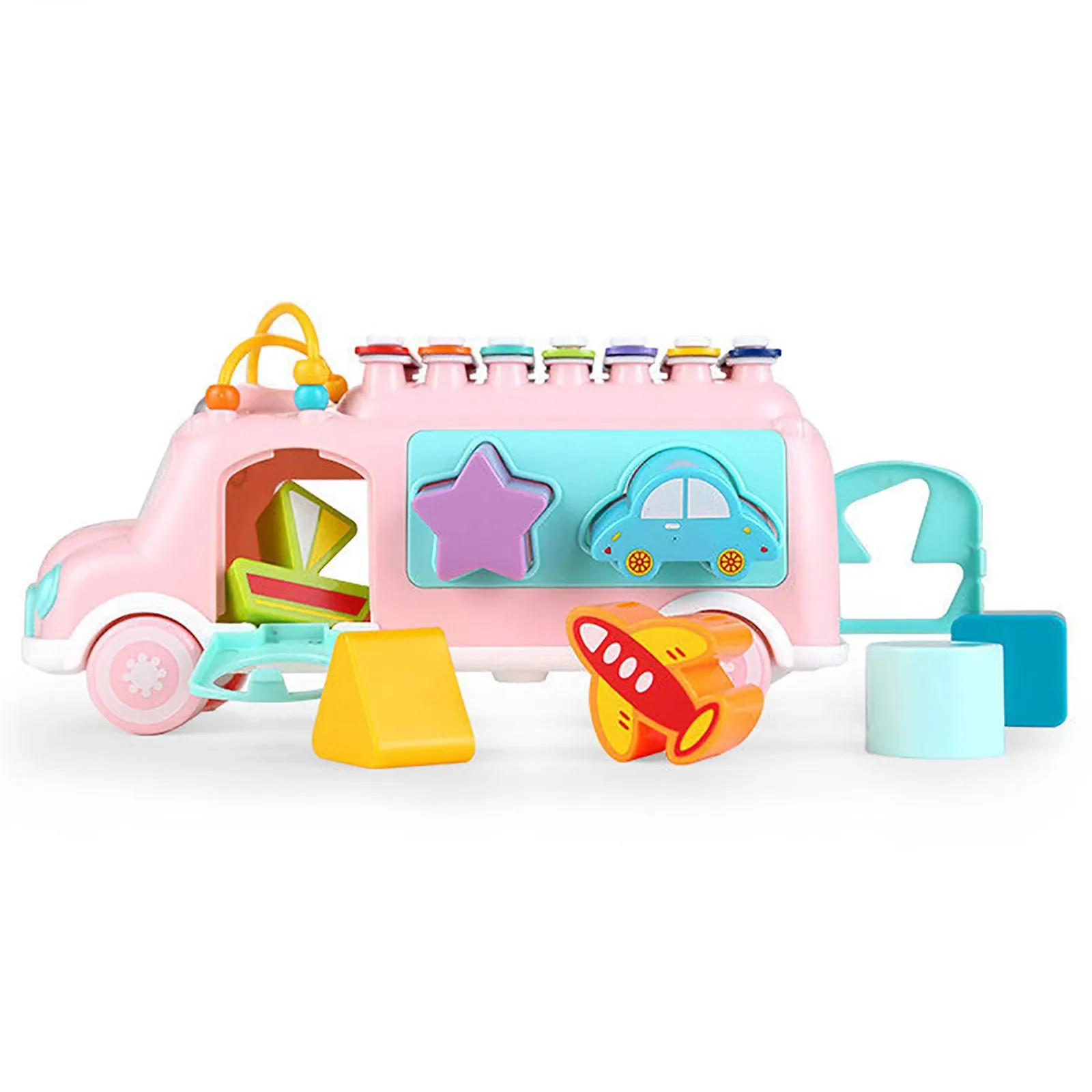 Huanger Multi-functional Xylophone Music Bus - Image 14