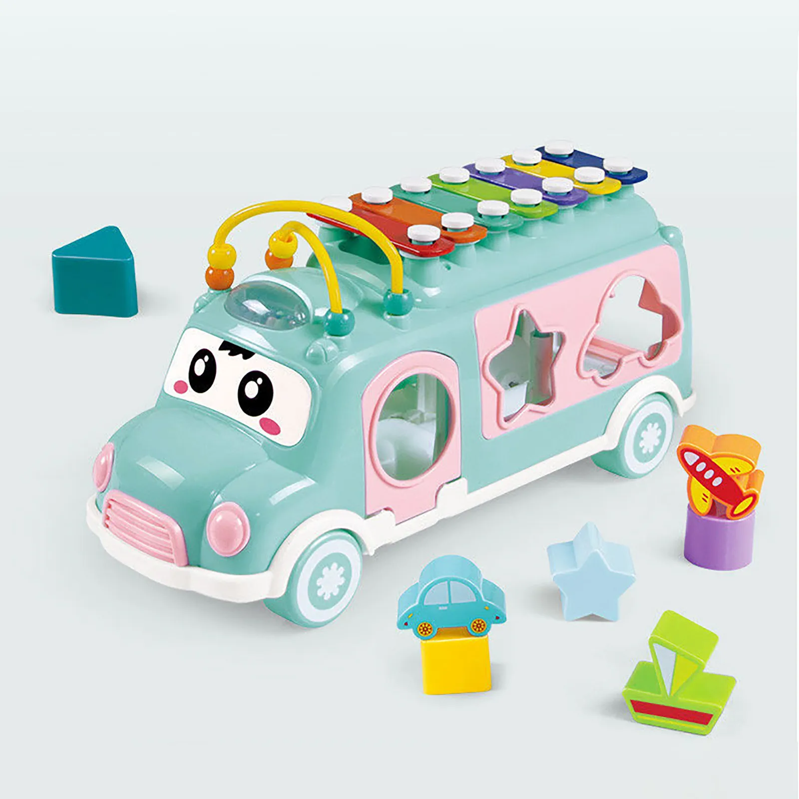 Huanger Multi-functional Xylophone Music Bus - Image 17