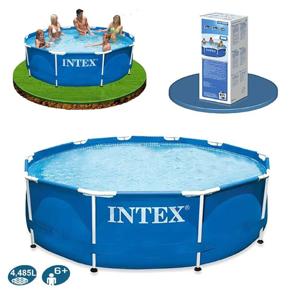 INTEX 10ftx30in Metal frame Swimming Pool - Image 2