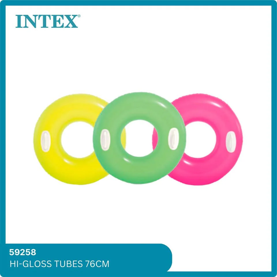 INTEX 30in Hi-Gloss Tube Swim Water Ring - Image 5