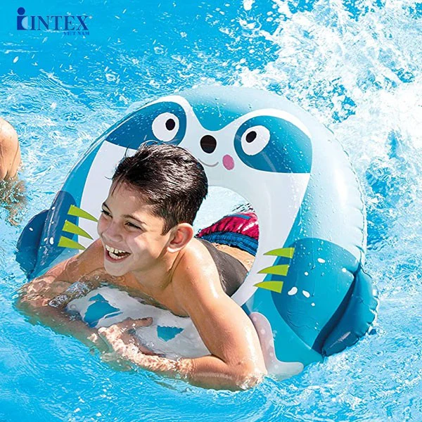 INTEX 33"x30" Cute Animal Kids Swimming Ring Tube - Assortment - Image 5