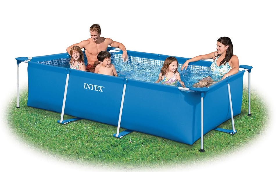 INTEX 8FT Rectangular Family Pool - Image 2