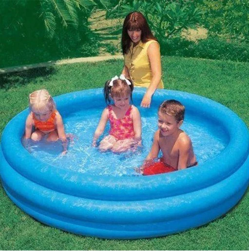 INTEX Crystal Blue Kids Swimming Pool 66"x15" - Image 3