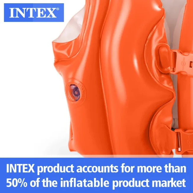 Intex Deluxe Inflate Swimming Vest - Red - Image 6