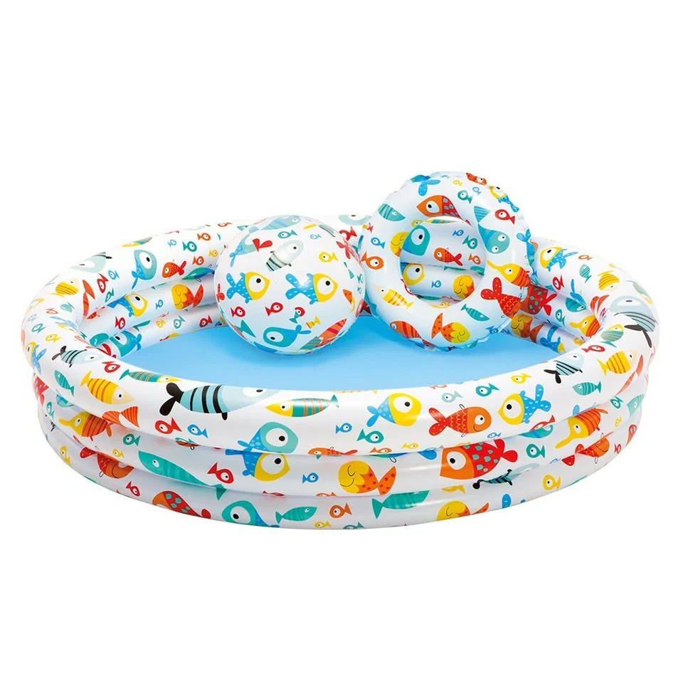 INTEX Fishbowl Pool (52" x 11") With Ball And Tube - Image 4