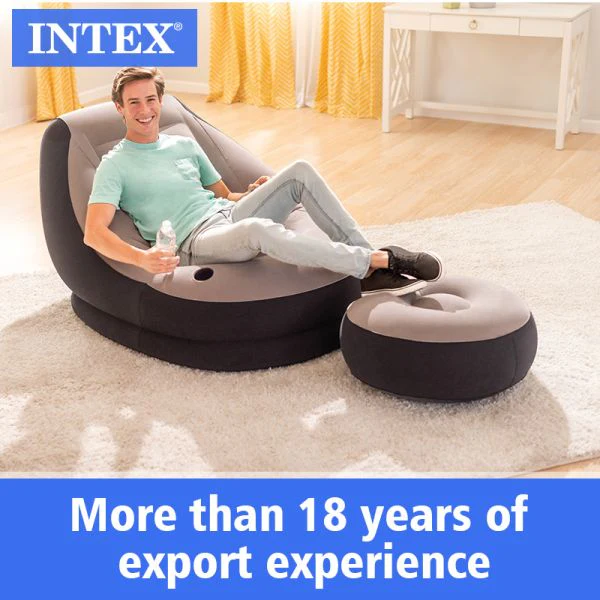 INTEX Inflatable Ultra Lounge Sofa (99 x 130 x 76 cm) - Image 3