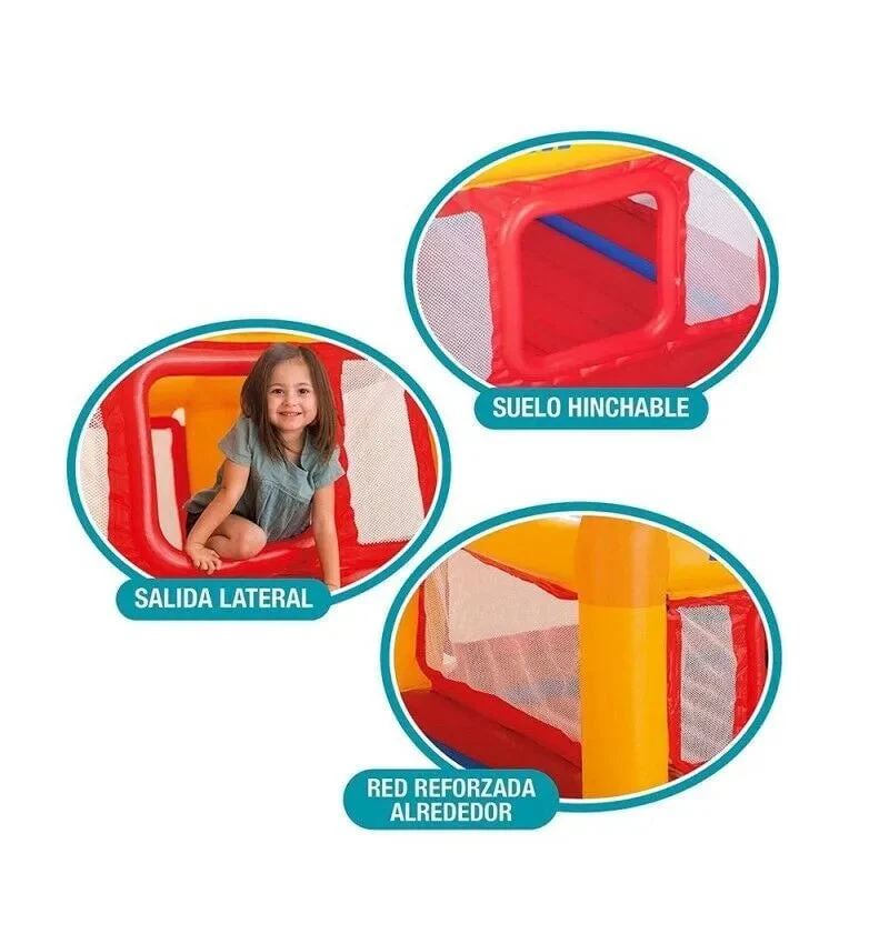 INTEX Jump O Lene ™ Trampoline Playhouse ( 68.5″ X 68.5″ X 44″ ) - Image 4