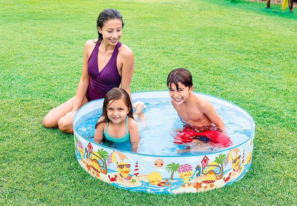 Intex Ocean Snap set Play Pool For Kids 4′ x 10″ - Image 2