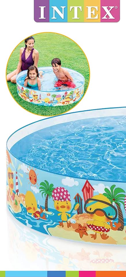 Intex Ocean Snap set Play Pool For Kids 4′ x 10″ - Image 3