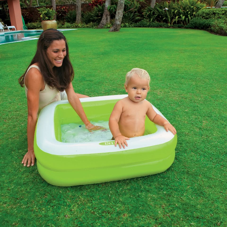 INTEX Play Box Baby Pool (33.5" X 33.5" X 9") - Image 2