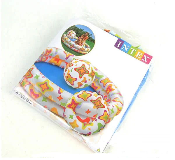 INTEX Play Box Baby Pool (48" x 10") With Ball And Tube - Image 2