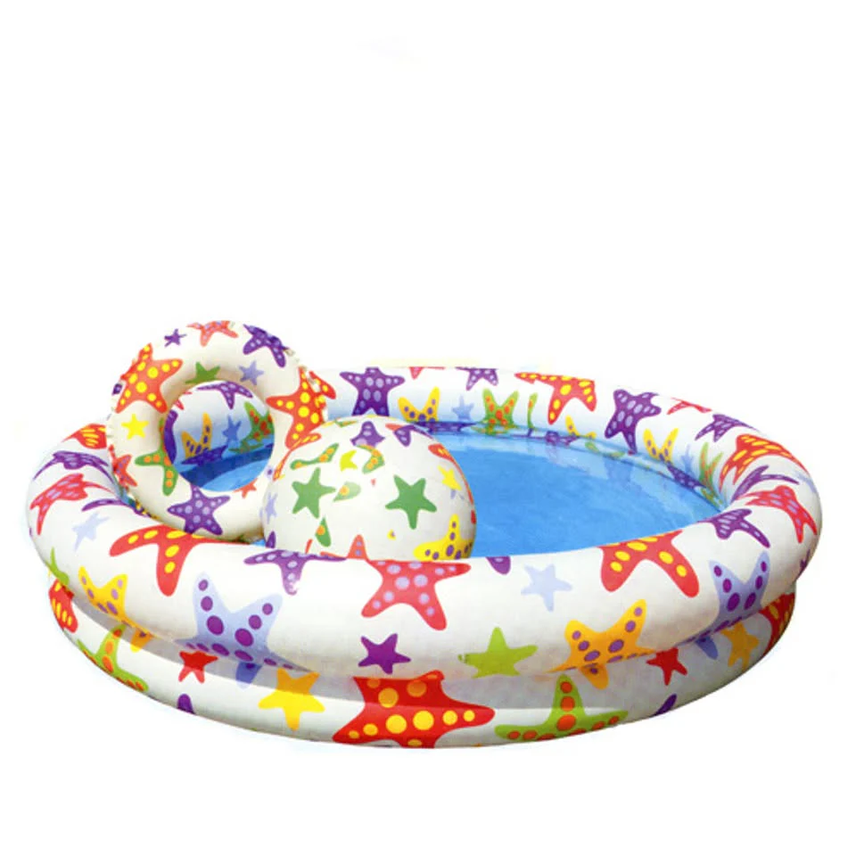 INTEX Play Box Baby Pool (48" x 10") With Ball And Tube - Image 3