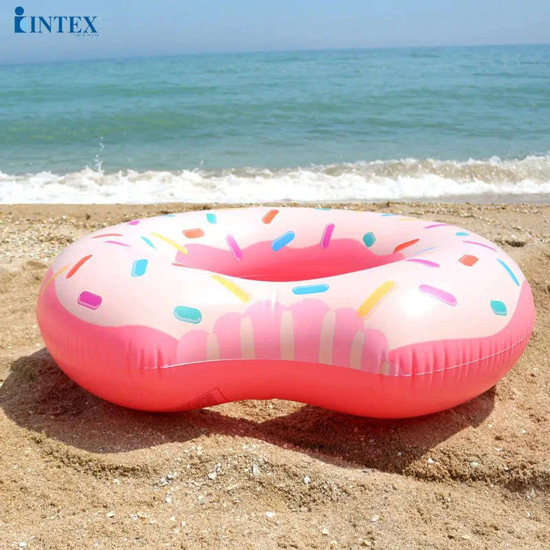 INTEX Rainbow Donut Swimming Tube - Image 3