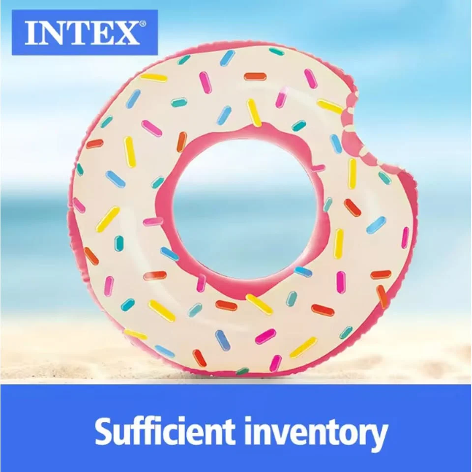 INTEX Rainbow Donut Swimming Tube - Image 4