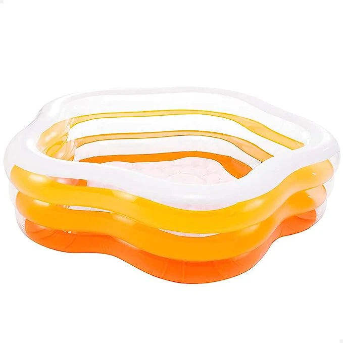 INTEX Summer Pentagonal Pool - 73" L x 71" W x 21" H - Image 4