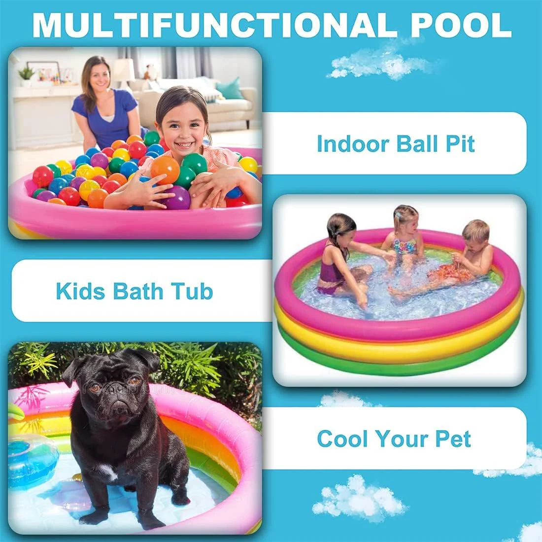 INTEX Sunset Glow Baby Pool (24'' x 8.5") - Image 4