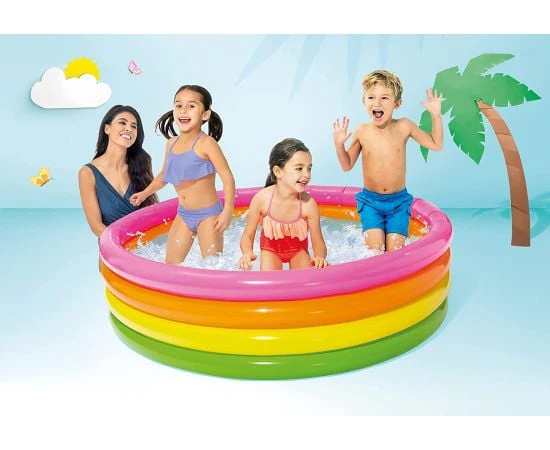 INTEX Sunset Glow Baby Pool 66"x18" - Image 2