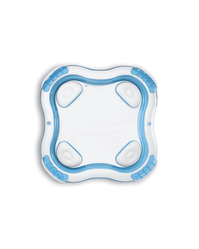 INTEX Swim Centre Square Inflatable Family Lounge Pool (90"x90"x26") - Image 5