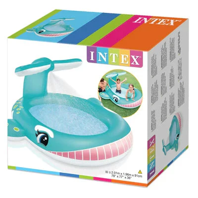 Intex Whale Spray Pool (79” x 77” x 36”) - Image 4