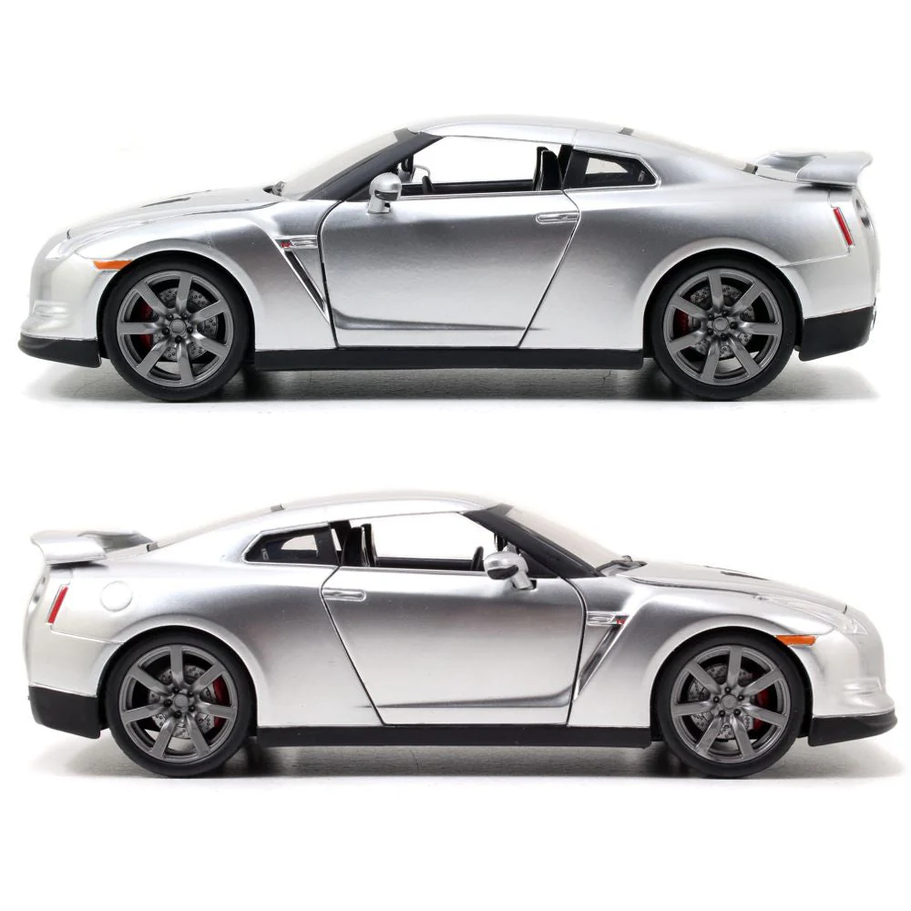 Jada 1:24 Diecast Fast & Furious Brian's Nissan GTR R35 - Image 5