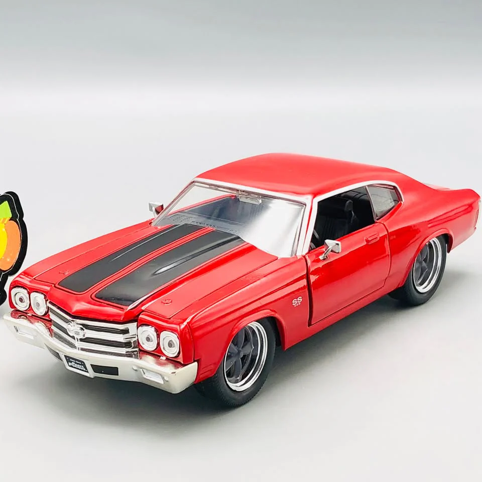 Jada 1:24 Diecast Fast & Furious Dom's Chevrolet Chevelle SS Model - Image 7