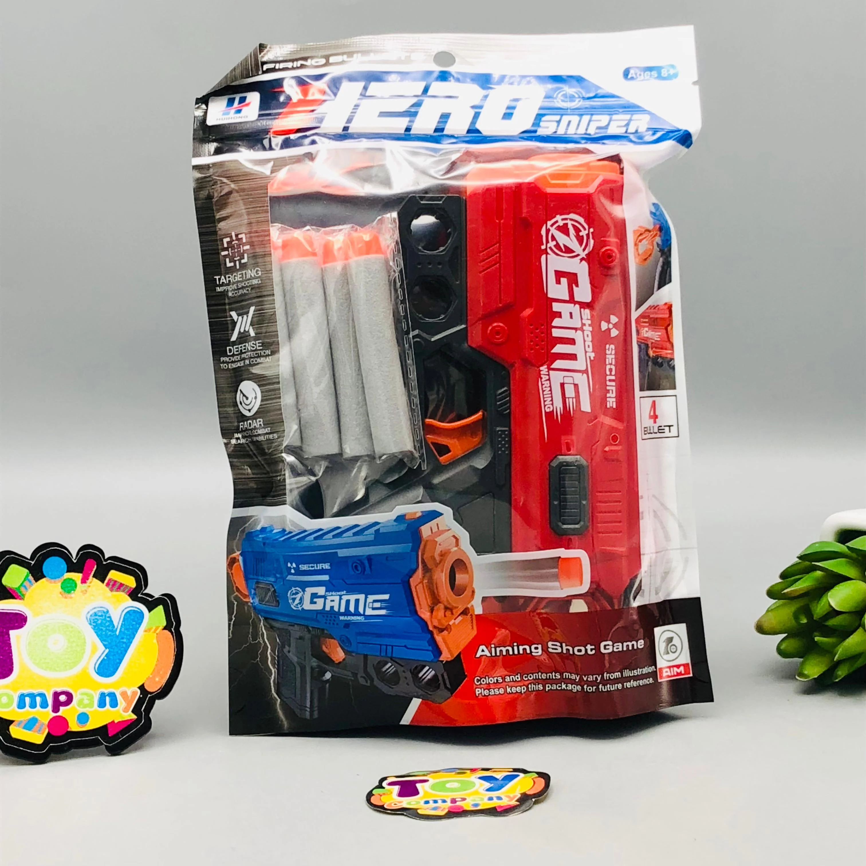 Kids Manual Hero Sniper Soft Bullet Shooting Gun - Image 4