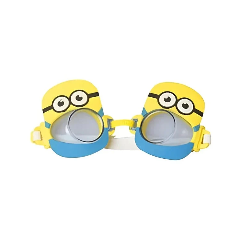 Kids Silicon Adjustable Swimming Goggles - Assortment - Image 3