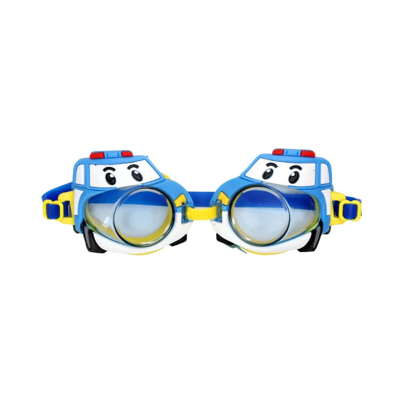 Kids Silicon Adjustable Swimming Goggles - Assortment - Image 7